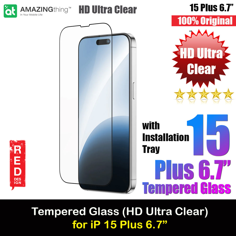 Picture of Amazingthing Radix Fully Covered Tempered Glass for iPhone 15 Plus 6.7 (HD Ultra Clear) Apple iPhone 15 Plus 6.7- Apple iPhone 15 Plus 6.7 Cases, Apple iPhone 15 Plus 6.7 Covers, iPad Cases and a wide selection of Apple iPhone 15 Plus 6.7 Accessories in Malaysia, Sabah, Sarawak and Singapore 