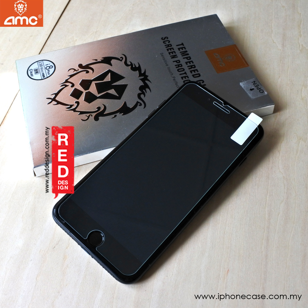Picture of Apple iPhone 8 Plus  | AMC Premium Tempered Glass for Apple iPhone 6S Plus iPhone 7 Plus iPhone 8 Plus 5.5 (0.2mm Clear)