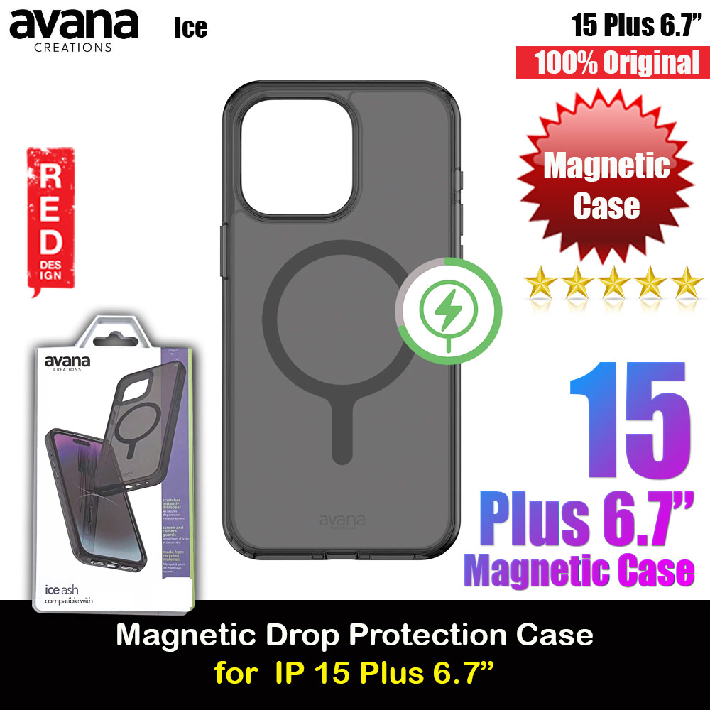 Picture of Avana Ice Series Magnetic Drop Protection Transparent Case for Apple iPhone 15 Plus 6.7 (Ice Smoke) Apple iPhone 15 Plus 6.7- Apple iPhone 15 Plus 6.7 Cases, Apple iPhone 15 Plus 6.7 Covers, iPad Cases and a wide selection of Apple iPhone 15 Plus 6.7 Accessories in Malaysia, Sabah, Sarawak and Singapore 