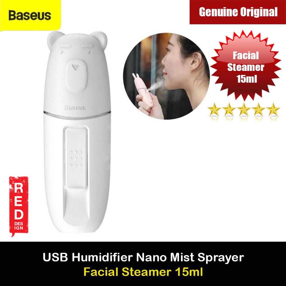 Picture of Baseus USB Humidifier Nano Mist Sprayer Facial Steamer Rejuvenating Skin Moisturizing Haydrate Sprayer 15ml (Grey) Red Design- Red Design Cases, Red Design Covers, iPad Cases and a wide selection of Red Design Accessories in Malaysia, Sabah, Sarawak and Singapore 
