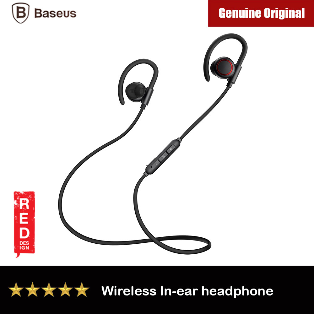 Picture of Baseus Bluetooth Wireless In Ear Headphone Compatible with IOS Android (Black) Red Design- Red Design Cases, Red Design Covers, iPad Cases and a wide selection of Red Design Accessories in Malaysia, Sabah, Sarawak and Singapore 