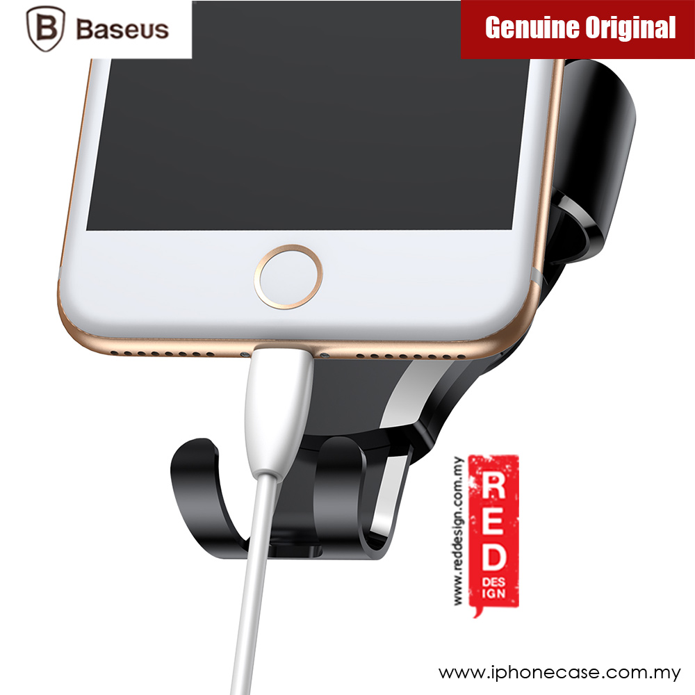 Picture of Baseus Osculum Type Universal Gravity Desktop Windscreen Car Mount for Smartphone up to 6 inches (Black)