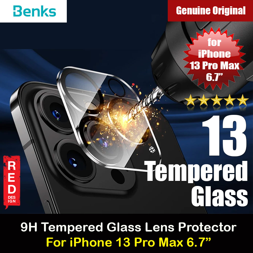 Picture of Benks 9H Tempered Glass Lens Protector for iPhone 13 Pro iPhone 13 Pro Max (Clear) Apple iPhone 13 Pro 6.1- Apple iPhone 13 Pro 6.1 Cases, Apple iPhone 13 Pro 6.1 Covers, iPad Cases and a wide selection of Apple iPhone 13 Pro 6.1 Accessories in Malaysia, Sabah, Sarawak and Singapore 