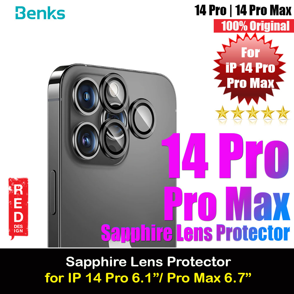 Picture of Benks Ultra Thin 9H Sapphire Glass Camera Lens Protection Protector for iPhone 14 Pro iPhone 14 Pro Max (Graphite) Apple iPhone 14 Pro Max 6.7- Apple iPhone 14 Pro Max 6.7 Cases, Apple iPhone 14 Pro Max 6.7 Covers, iPad Cases and a wide selection of Apple iPhone 14 Pro Max 6.7 Accessories in Malaysia, Sabah, Sarawak and Singapore 