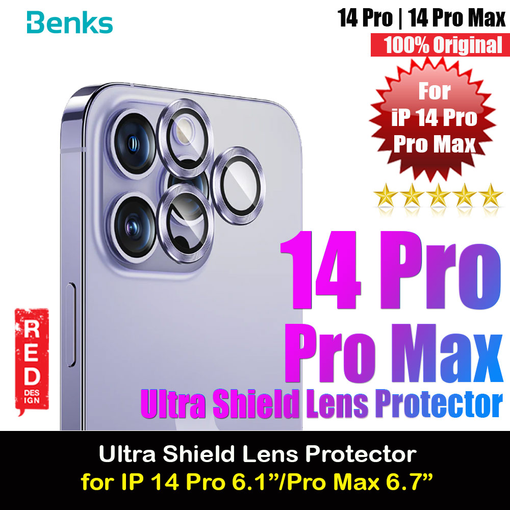 Picture of Benks Ultra Thin Metal Shield Tempered Glass Camera Lens Protection Protector for iPhone 14 Pro 6.1 iPhone 14 Pro Max 6.7 (Purple) Apple iPhone 14 Pro Max 6.7- Apple iPhone 14 Pro Max 6.7 Cases, Apple iPhone 14 Pro Max 6.7 Covers, iPad Cases and a wide selection of Apple iPhone 14 Pro Max 6.7 Accessories in Malaysia, Sabah, Sarawak and Singapore 
