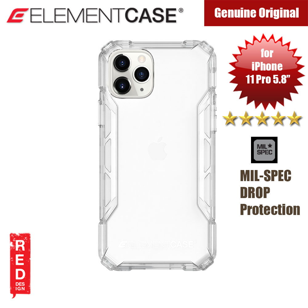 Picture of Element Case Rally Drop Protection Case for Apple iPhone 11 Pro 5.8 (Clear) Apple iPhone 11 Pro 5.8- Apple iPhone 11 Pro 5.8 Cases, Apple iPhone 11 Pro 5.8 Covers, iPad Cases and a wide selection of Apple iPhone 11 Pro 5.8 Accessories in Malaysia, Sabah, Sarawak and Singapore 