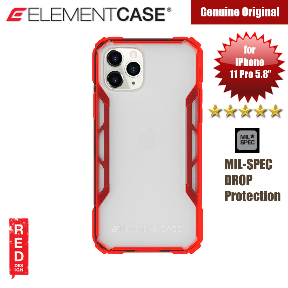 Picture of Element Case Rally Drop Protection Case for Apple iPhone 11 Pro 5.8 (Sunset Red) Apple iPhone 11 Pro 5.8- Apple iPhone 11 Pro 5.8 Cases, Apple iPhone 11 Pro 5.8 Covers, iPad Cases and a wide selection of Apple iPhone 11 Pro 5.8 Accessories in Malaysia, Sabah, Sarawak and Singapore 