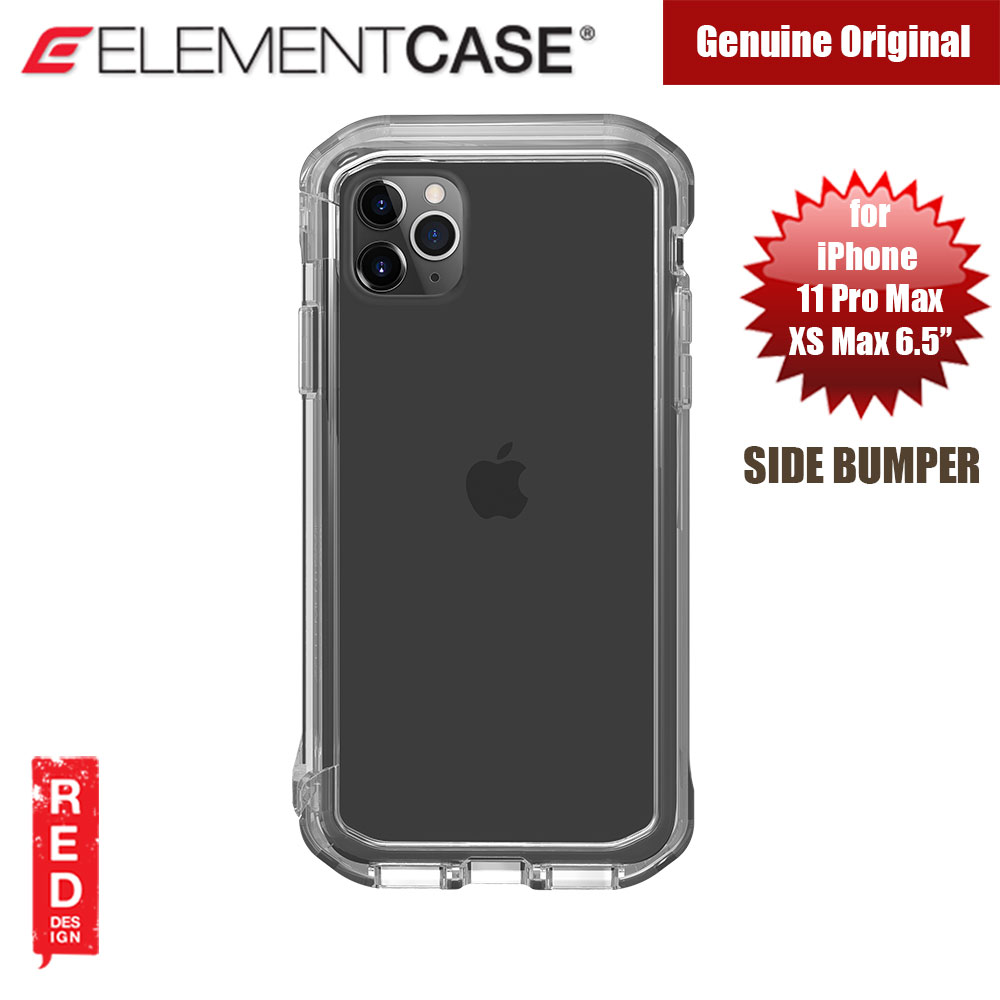 Picture of Element Case Rail Series Drop Protection Bumper for iPhone 11 Pro Max iPhone XS Max 6.5 (Clear) Apple iPhone 11 Pro Max 6.5- Apple iPhone 11 Pro Max 6.5 Cases, Apple iPhone 11 Pro Max 6.5 Covers, iPad Cases and a wide selection of Apple iPhone 11 Pro Max 6.5 Accessories in Malaysia, Sabah, Sarawak and Singapore 