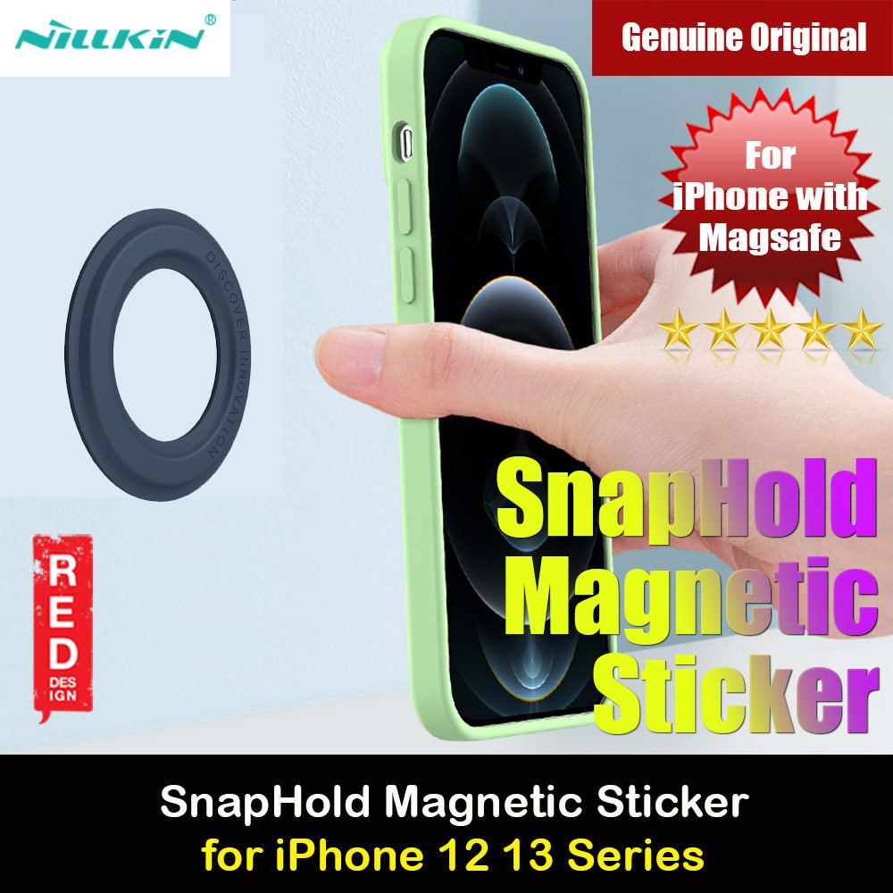 Picture of Nillkin Snap Hold Magnetic Sticker Wall Mount Compatible MagSafe Universal Wall Mount Car Dashboard Magnetic Mount for iPhone 12 Pro Max iPhone 13 Pro Max (Navy) Apple iPhone 12 6.1- Apple iPhone 12 6.1 Cases, Apple iPhone 12 6.1 Covers, iPad Cases and a wide selection of Apple iPhone 12 6.1 Accessories in Malaysia, Sabah, Sarawak and Singapore 