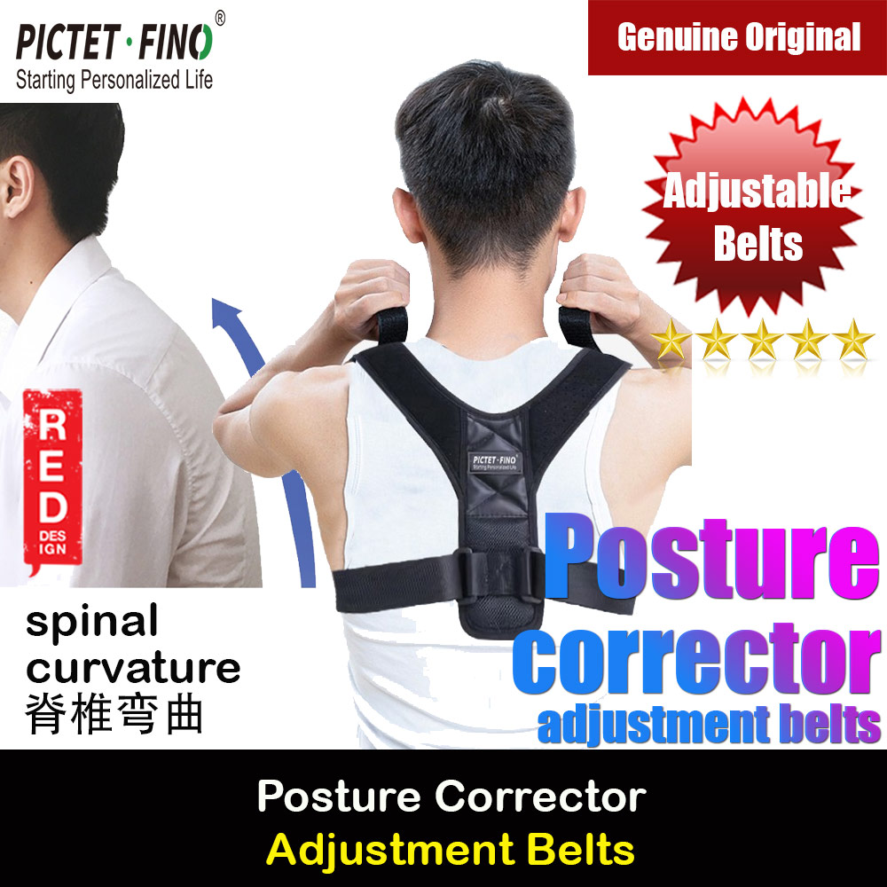 Picture of Pictet Fino Shouder Back Support Posture Shoulder Corrector Clavicle SSpine Shoulder Belt Back Pain Relief Posture Correction (RH58) S Size Red Design- Red Design Cases, Red Design Covers, iPad Cases and a wide selection of Red Design Accessories in Malaysia, Sabah, Sarawak and Singapore 