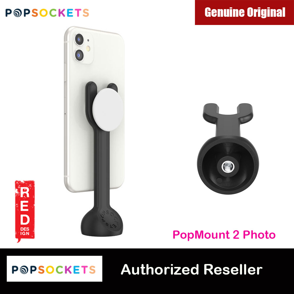 Picture of Popsockets PopMount 2 Photo Tripod Mount (Black) Red Design- Red Design Cases, Red Design Covers, iPad Cases and a wide selection of Red Design Accessories in Malaysia, Sabah, Sarawak and Singapore 