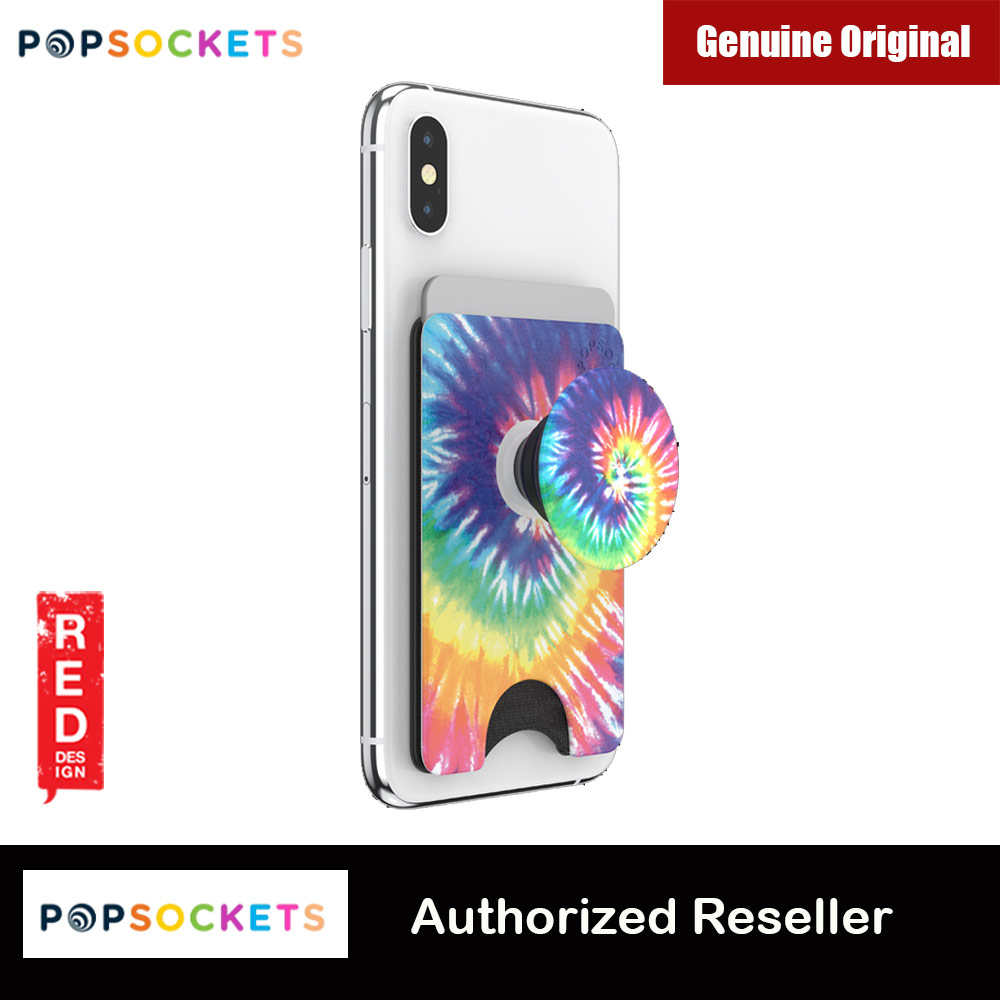 Picture of Popsockets Popwallet Plus Card Holder Credit Card Holder Parking Ticket Holder Card Wallet (To Dye For) Red Design- Red Design Cases, Red Design Covers, iPad Cases and a wide selection of Red Design Accessories in Malaysia, Sabah, Sarawak and Singapore 