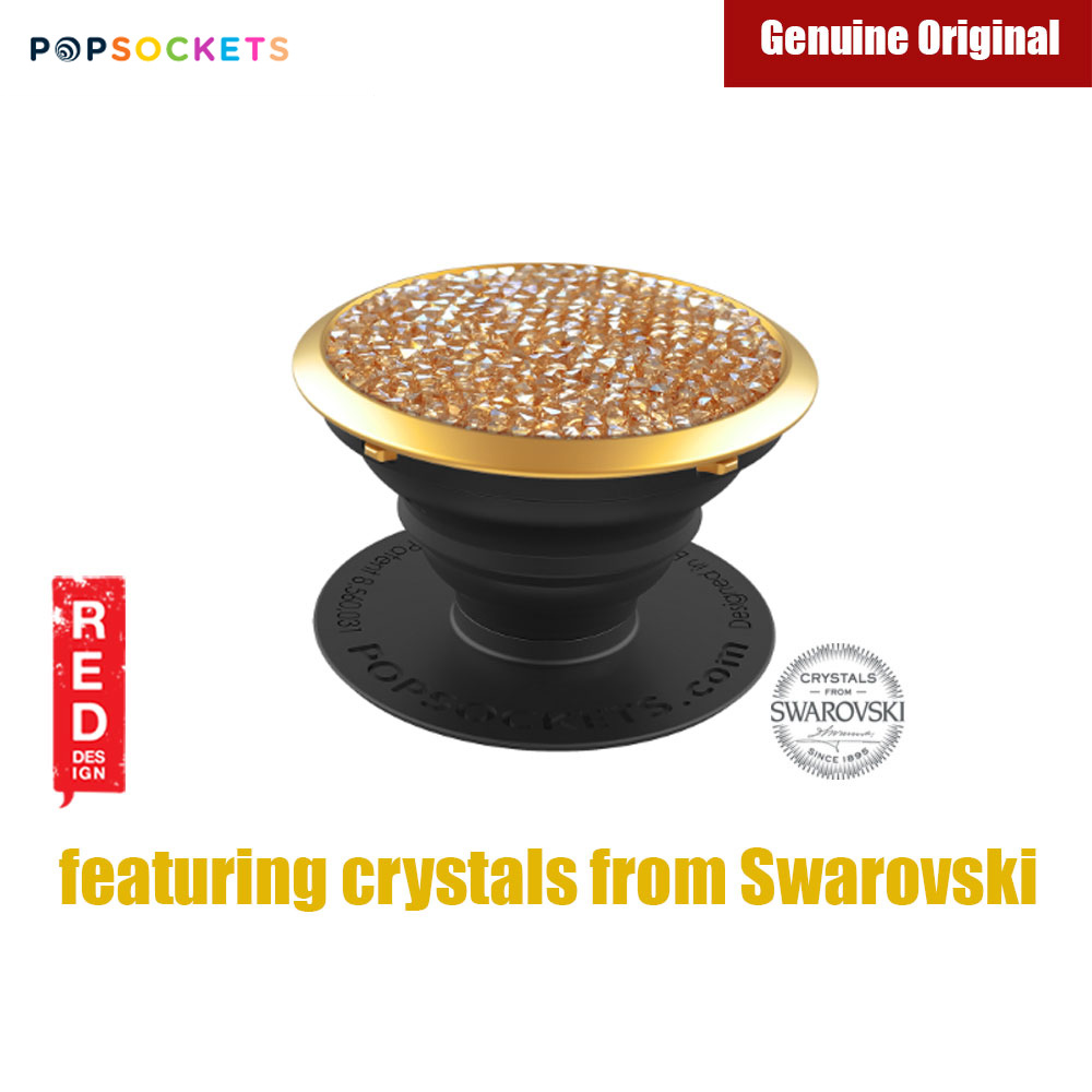 Picture of Popsockets A Phone Grip A Phone Stand An Earbud Management System Crystals from Swarovski (Golden Shadow Crystal) Red Design- Red Design Cases, Red Design Covers, iPad Cases and a wide selection of Red Design Accessories in Malaysia, Sabah, Sarawak and Singapore 