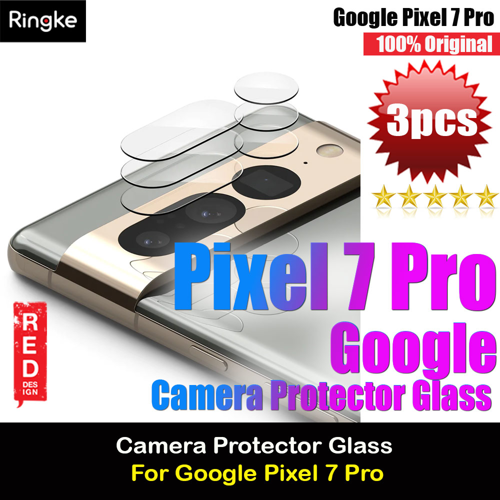 Picture of Ringke Camera Protector Tempered Glass for Google Pixel 7 Pro (Clear 3pcs Pack) Google Pixel 7 Pro- Google Pixel 7 Pro Cases, Google Pixel 7 Pro Covers, iPad Cases and a wide selection of Google Pixel 7 Pro Accessories in Malaysia, Sabah, Sarawak and Singapore 