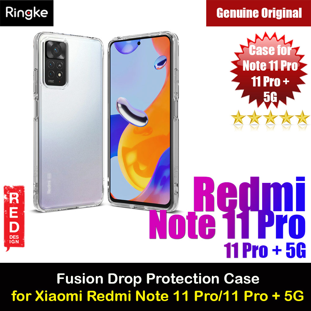 Picture of Ringke Fusion Drop Protection Case for REDMI NOTE 11 Pro / 11 Pro 5G / 11E Pro(GLOBAL), NOTE 11 Pro+ 5G(INDIA) Case (Matte) Xiaomi Redmi Note 11 Pro / 11 Pro Plus 5G- Xiaomi Redmi Note 11 Pro / 11 Pro Plus 5G Cases, Xiaomi Redmi Note 11 Pro / 11 Pro Plus 5G Covers, iPad Cases and a wide selection of Xiaomi Redmi Note 11 Pro / 11 Pro Plus 5G Accessories in Malaysia, Sabah, Sarawak and Singapore 