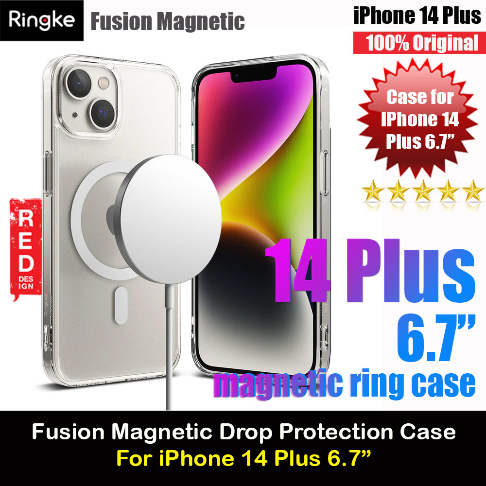 Picture of Ringke Fusion Magnetic Matte Protection Case Magsafe Compatible for Apple iPhone 14 Plus 6.7 (Matte Clear) Apple iPhone 14 Plus 6.7- Apple iPhone 14 Plus 6.7 Cases, Apple iPhone 14 Plus 6.7 Covers, iPad Cases and a wide selection of Apple iPhone 14 Plus 6.7 Accessories in Malaysia, Sabah, Sarawak and Singapore 