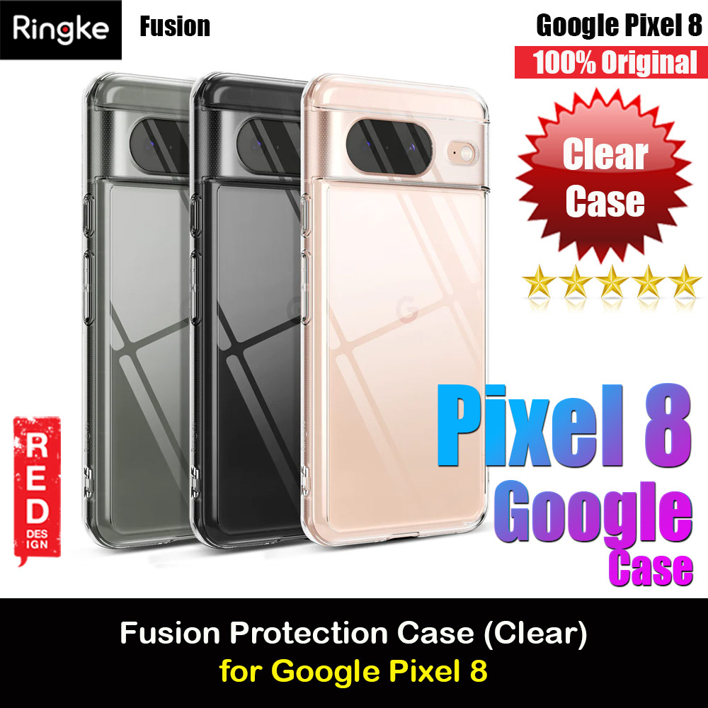 Picture of Ringke Fusion Protection Case for Google Pixel 8 (Clear) Google Pixel 8- Google Pixel 8 Cases, Google Pixel 8 Covers, iPad Cases and a wide selection of Google Pixel 8 Accessories in Malaysia, Sabah, Sarawak and Singapore 