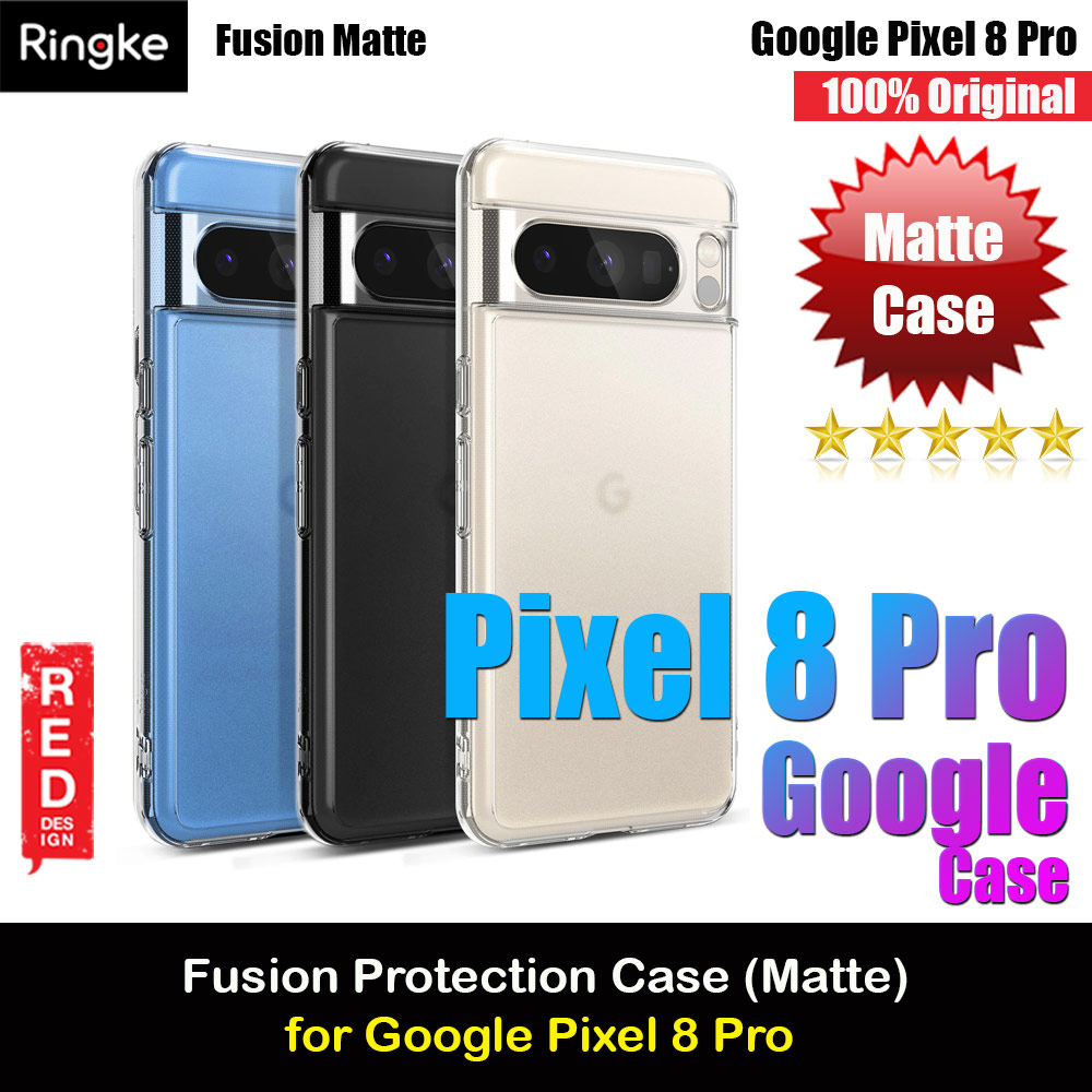 Picture of Ringke Fusion Matte Protection Case for Google Pixel 8 Pro (Matte Clear) Google Pixel 8	 Pro- Google Pixel 8	 Pro Cases, Google Pixel 8	 Pro Covers, iPad Cases and a wide selection of Google Pixel 8	 Pro Accessories in Malaysia, Sabah, Sarawak and Singapore 