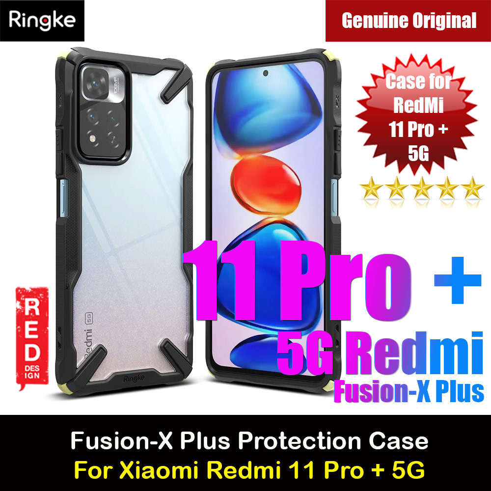 Picture of Ringke Fusion X Plus Drop Protection Case for Xiaomi Redmi Note 11 Pro Plus 5G Case (Black) Xiaomi Redmi Note 11 Pro / 11 Pro Plus 5G- Xiaomi Redmi Note 11 Pro / 11 Pro Plus 5G Cases, Xiaomi Redmi Note 11 Pro / 11 Pro Plus 5G Covers, iPad Cases and a wide selection of Xiaomi Redmi Note 11 Pro / 11 Pro Plus 5G Accessories in Malaysia, Sabah, Sarawak and Singapore 