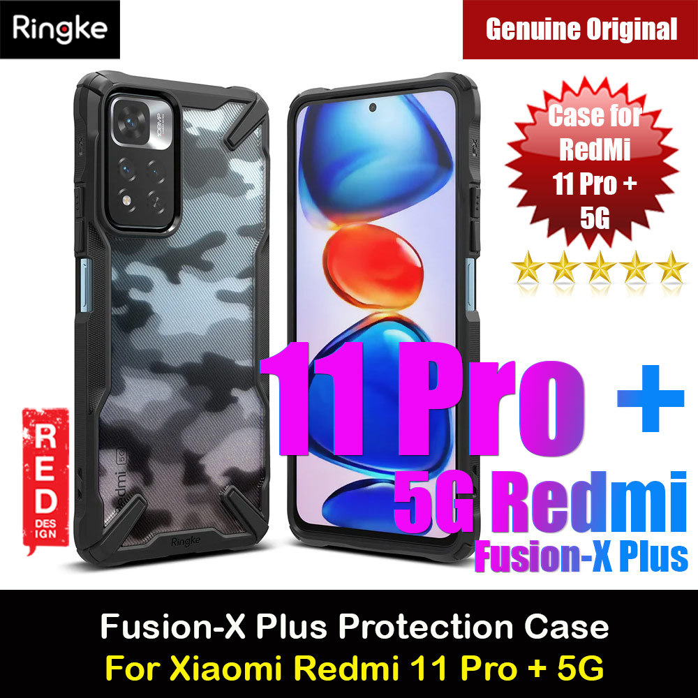 Picture of Ringke Fusion X Plus Drop Protection Case for Xiaomi Redmi Note 11 Pro Plus 5G Case (Camo) Xiaomi Redmi Note 11 Pro / 11 Pro Plus 5G- Xiaomi Redmi Note 11 Pro / 11 Pro Plus 5G Cases, Xiaomi Redmi Note 11 Pro / 11 Pro Plus 5G Covers, iPad Cases and a wide selection of Xiaomi Redmi Note 11 Pro / 11 Pro Plus 5G Accessories in Malaysia, Sabah, Sarawak and Singapore 