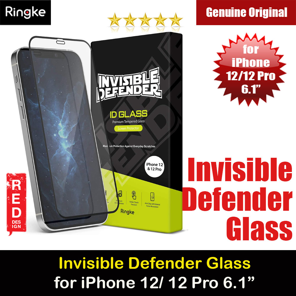 Picture of Ringke Invisible Defender Glass Screen Protector for iPhone 12 iPhone 12 Pro 6.1 Apple iPhone 12 6.1- Apple iPhone 12 6.1 Cases, Apple iPhone 12 6.1 Covers, iPad Cases and a wide selection of Apple iPhone 12 6.1 Accessories in Malaysia, Sabah, Sarawak and Singapore 
