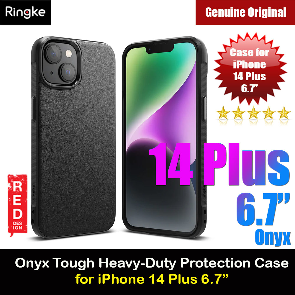 Picture of Ringke Onyx Tough Heavy Duty Protection Case for Apple iPhone 14 Plus 6.7 (Black) Apple iPhone 14 Plus 6.7- Apple iPhone 14 Plus 6.7 Cases, Apple iPhone 14 Plus 6.7 Covers, iPad Cases and a wide selection of Apple iPhone 14 Plus 6.7 Accessories in Malaysia, Sabah, Sarawak and Singapore 