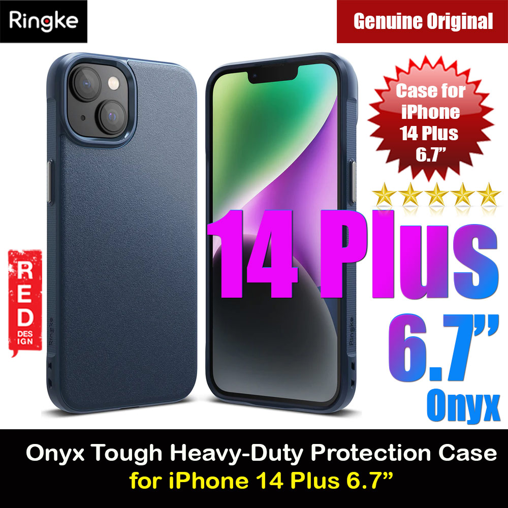 Picture of Ringke Onyx Tough Heavy Duty Protection Case for Apple iPhone 14 Plus 6.7 (Navy) Apple iPhone 14 Plus 6.7- Apple iPhone 14 Plus 6.7 Cases, Apple iPhone 14 Plus 6.7 Covers, iPad Cases and a wide selection of Apple iPhone 14 Plus 6.7 Accessories in Malaysia, Sabah, Sarawak and Singapore 