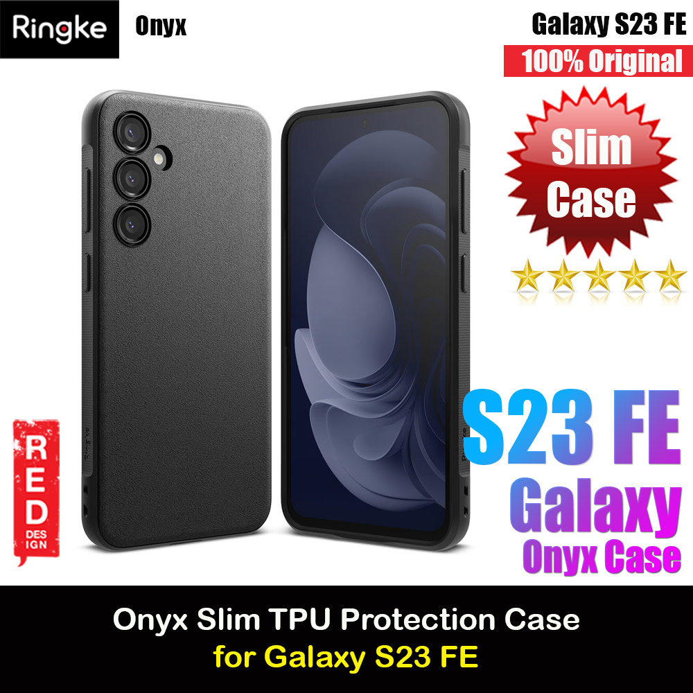 Picture of Ringke Onyx Slim Lightweight Drop Protection Case Casing for Galaxy S23 FE (Black) Samsung Galaxy S23 FE- Samsung Galaxy S23 FE Cases, Samsung Galaxy S23 FE Covers, iPad Cases and a wide selection of Samsung Galaxy S23 FE Accessories in Malaysia, Sabah, Sarawak and Singapore 