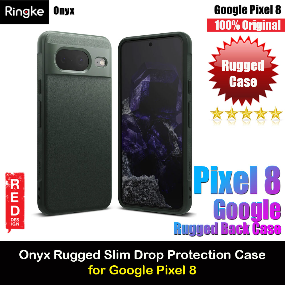 Picture of Ringke Onyx Heavy Duty Drop Protection Case for Google Pixel 8 (Dark Green) Google Pixel 8- Google Pixel 8 Cases, Google Pixel 8 Covers, iPad Cases and a wide selection of Google Pixel 8 Accessories in Malaysia, Sabah, Sarawak and Singapore 
