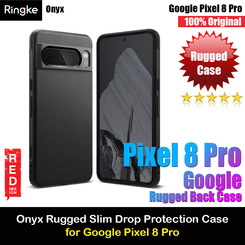 Picture of Ringke Onyx Heavy Duty Drop Protection Case for Google Pixel 8 Pro (Black) Google Pixel 8	 Pro- Google Pixel 8	 Pro Cases, Google Pixel 8	 Pro Covers, iPad Cases and a wide selection of Google Pixel 8	 Pro Accessories in Malaysia, Sabah, Sarawak and Singapore 