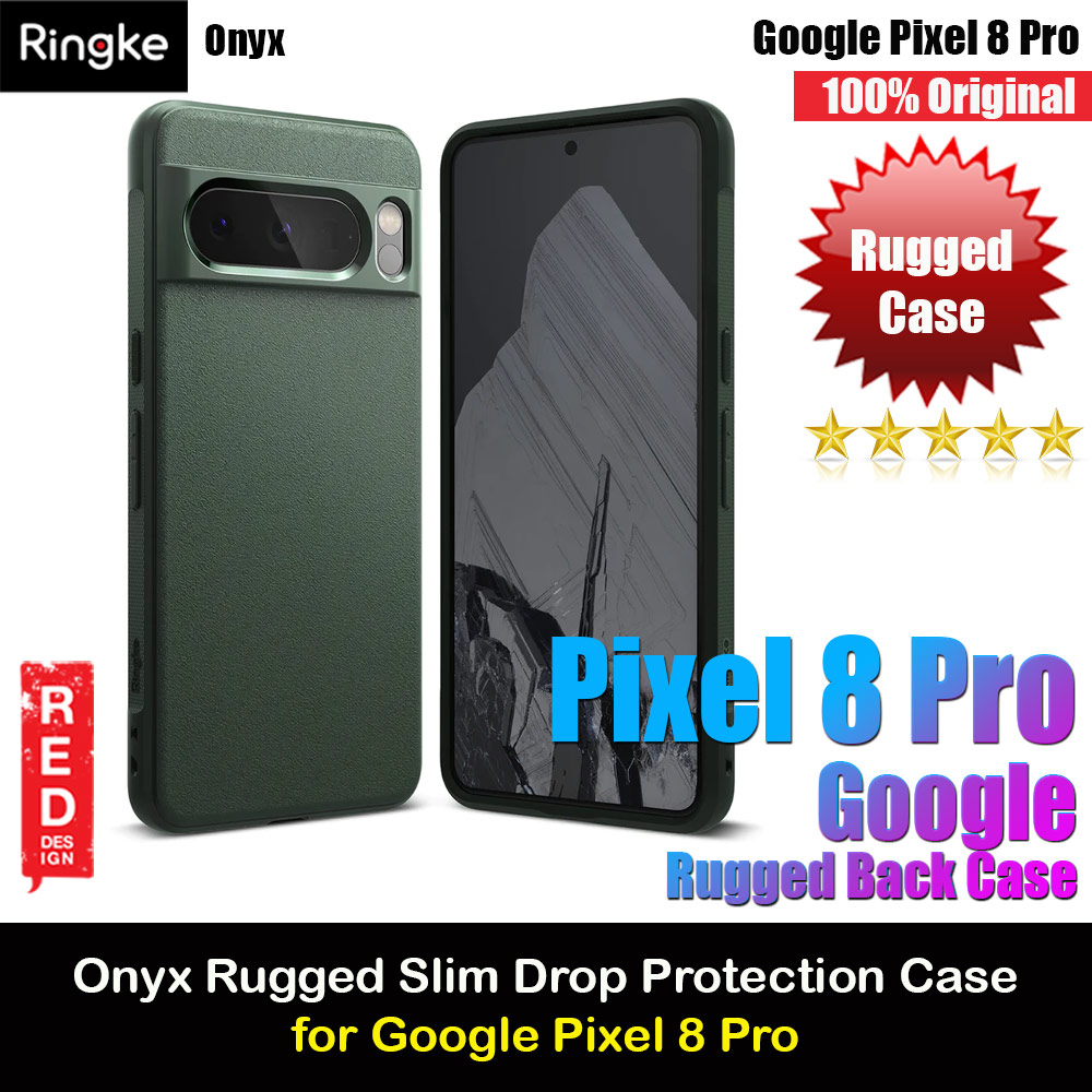Picture of Ringke Onyx Heavy Duty Drop Protection Case for Google Pixel 8 Pro (Dark Green) Google Pixel 8	 Pro- Google Pixel 8	 Pro Cases, Google Pixel 8	 Pro Covers, iPad Cases and a wide selection of Google Pixel 8	 Pro Accessories in Malaysia, Sabah, Sarawak and Singapore 