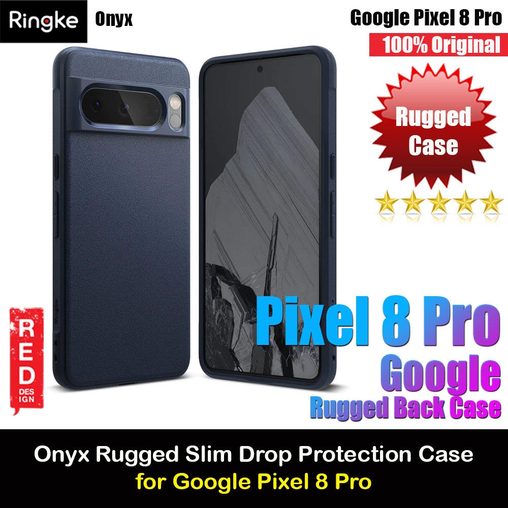 Picture of Ringke Onyx Heavy Duty Drop Protection Case for Google Pixel 8 Pro (Navy) iPhone Cases - iPhone 14 Pro Max , iPhone 13 Pro Max, Galaxy S23 Ultra, Google Pixel 7 Pro, Galaxy Z Fold 4, Galaxy Z Flip 4 Cases Malaysia,iPhone 12 Pro Max Cases Malaysia, iPad Air ,iPad Pro Cases and a wide selection of Accessories in Malaysia, Sabah, Sarawak and Singapore. 