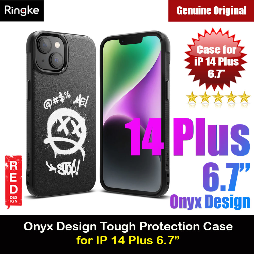 Picture of Ringke Onyx Design Tough Heavy Duty Protection Case for Apple iPhone 14 Plus 6.7 (Grafitti) Apple iPhone 14 Plus 6.7- Apple iPhone 14 Plus 6.7 Cases, Apple iPhone 14 Plus 6.7 Covers, iPad Cases and a wide selection of Apple iPhone 14 Plus 6.7 Accessories in Malaysia, Sabah, Sarawak and Singapore 