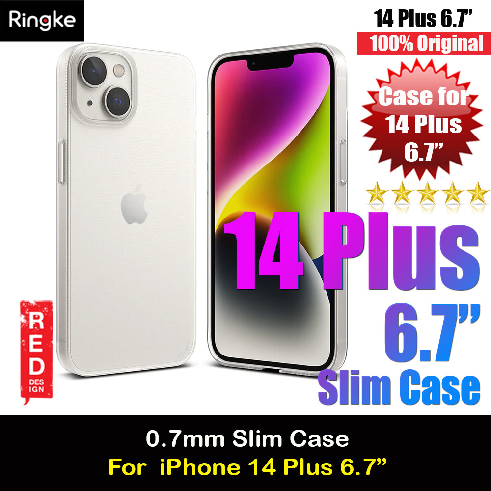 Picture of Ringke Slim Protection Anti Yellowing Crystal Clear Case for Apple iPhone 14 Plus 6.7 (Matte) Apple iPhone 14 Plus 6.7- Apple iPhone 14 Plus 6.7 Cases, Apple iPhone 14 Plus 6.7 Covers, iPad Cases and a wide selection of Apple iPhone 14 Plus 6.7 Accessories in Malaysia, Sabah, Sarawak and Singapore 
