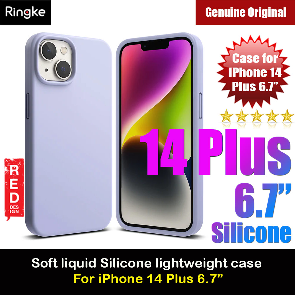 Picture of Ringke Soft Liquid Silicone Protection Case for iPhone 14 Plus 6.7 (Lavender) Apple iPhone 14 Plus 6.7- Apple iPhone 14 Plus 6.7 Cases, Apple iPhone 14 Plus 6.7 Covers, iPad Cases and a wide selection of Apple iPhone 14 Plus 6.7 Accessories in Malaysia, Sabah, Sarawak and Singapore 