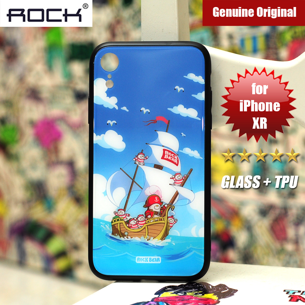 Picture of Rock Tempered Glass Case for Apple iPhone XR (Captain Bear) Apple iPhone XR- Apple iPhone XR Cases, Apple iPhone XR Covers, iPad Cases and a wide selection of Apple iPhone XR Accessories in Malaysia, Sabah, Sarawak and Singapore 