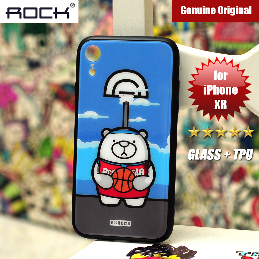 Picture of Rock Tempered Glass Case for Apple iPhone XR (Sport Bear) Apple iPhone XR- Apple iPhone XR Cases, Apple iPhone XR Covers, iPad Cases and a wide selection of Apple iPhone XR Accessories in Malaysia, Sabah, Sarawak and Singapore 