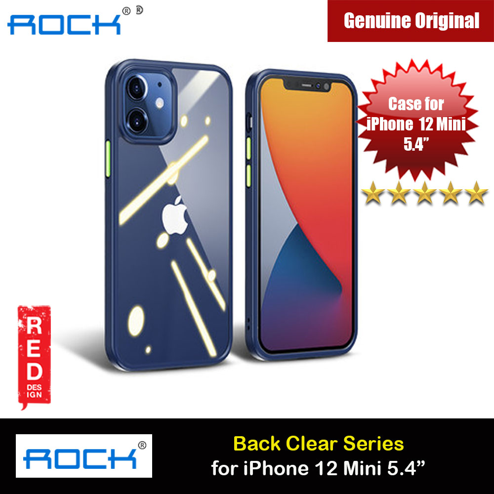 Picture of Rock Guard Pro Drop Protection Case for iPhone 12 Mini 5.4 (Clear Blue) Apple iPhone 12 mini 5.4- Apple iPhone 12 mini 5.4 Cases, Apple iPhone 12 mini 5.4 Covers, iPad Cases and a wide selection of Apple iPhone 12 mini 5.4 Accessories in Malaysia, Sabah, Sarawak and Singapore 