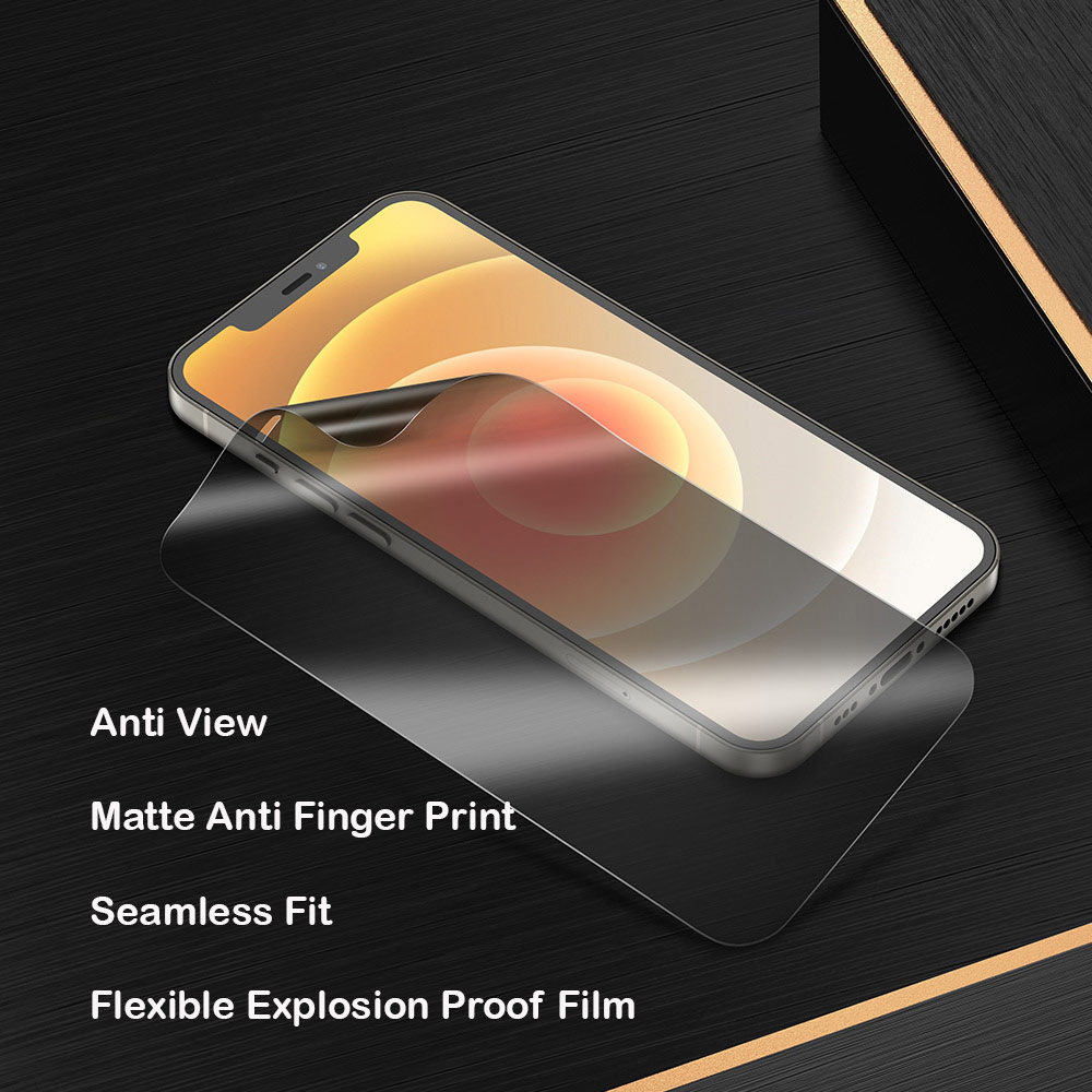 Picture of Apple iPhone 11 6.1 Screen Protector | Rock Space Custom Made Crack Proof Explosion Proof Flexible TPU Soft Screen Protector for Any Phone Model (Privacy Anti View Anti Peep Matte)