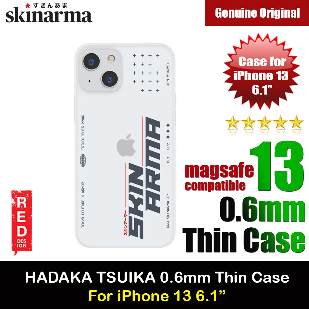 Picture of Skinarma HADAKA TSUIKA Series 0.6mm Ultra Thin Case for Apple iPhone 13 6.1 (White) Apple iPhone 13 6.1- Apple iPhone 13 6.1 Cases, Apple iPhone 13 6.1 Covers, iPad Cases and a wide selection of Apple iPhone 13 6.1 Accessories in Malaysia, Sabah, Sarawak and Singapore 
