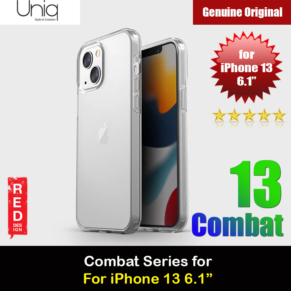 Picture of Uniq Clarion Dual Defense Ultra Tough Drop Protection Case for iPhone 13 6.1 (Clear) Apple iPhone 13 6.1- Apple iPhone 13 6.1 Cases, Apple iPhone 13 6.1 Covers, iPad Cases and a wide selection of Apple iPhone 13 6.1 Accessories in Malaysia, Sabah, Sarawak and Singapore 