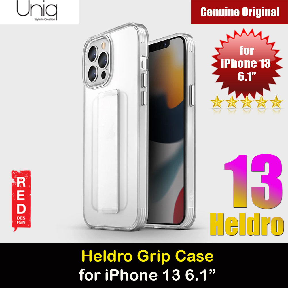 Picture of Uniq Heldro Free Grip Flex Grip Sporty Drop Protection Case with Wrist Strap for iPhone 13 6.1 (Lucent Clear) Apple iPhone 13 6.1- Apple iPhone 13 6.1 Cases, Apple iPhone 13 6.1 Covers, iPad Cases and a wide selection of Apple iPhone 13 6.1 Accessories in Malaysia, Sabah, Sarawak and Singapore 