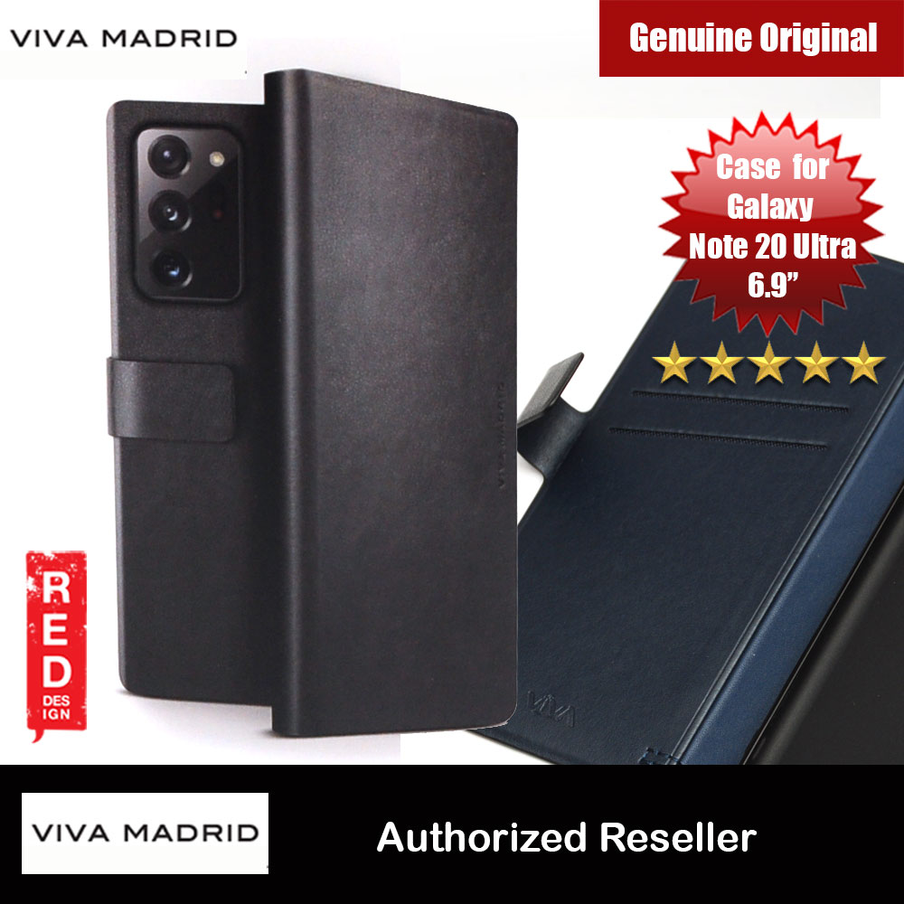 Picture of Viva Madrid FINURA Wallet Card Series Flip Cover Case for Samsung Galaxy Note 20 Ultra 6.9 (Black) Samsung Galaxy Note 20 Ultra- Samsung Galaxy Note 20 Ultra Cases, Samsung Galaxy Note 20 Ultra Covers, iPad Cases and a wide selection of Samsung Galaxy Note 20 Ultra Accessories in Malaysia, Sabah, Sarawak and Singapore 