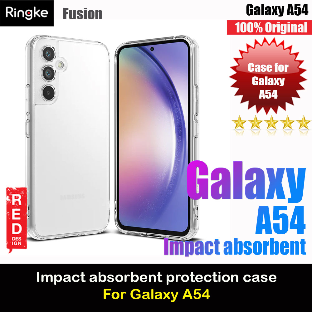 Picture of Samsung Galaxy A54 5G Case | Ringke Fusion Transparent Protection Case for Samsung Galaxy A54 5G (Clear)