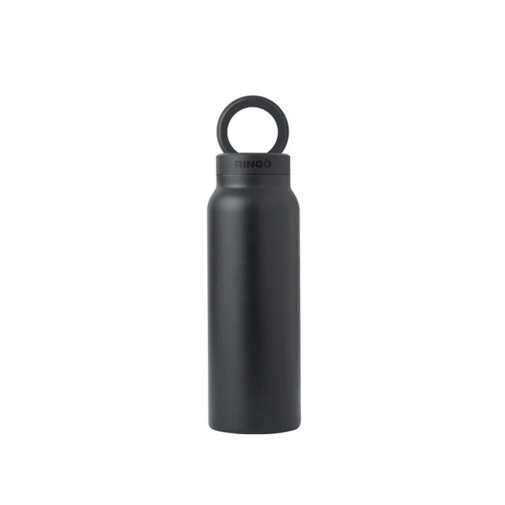 Ringo Water Bottle + Free Magnetic Booster Ring Black / Regular (24oz)