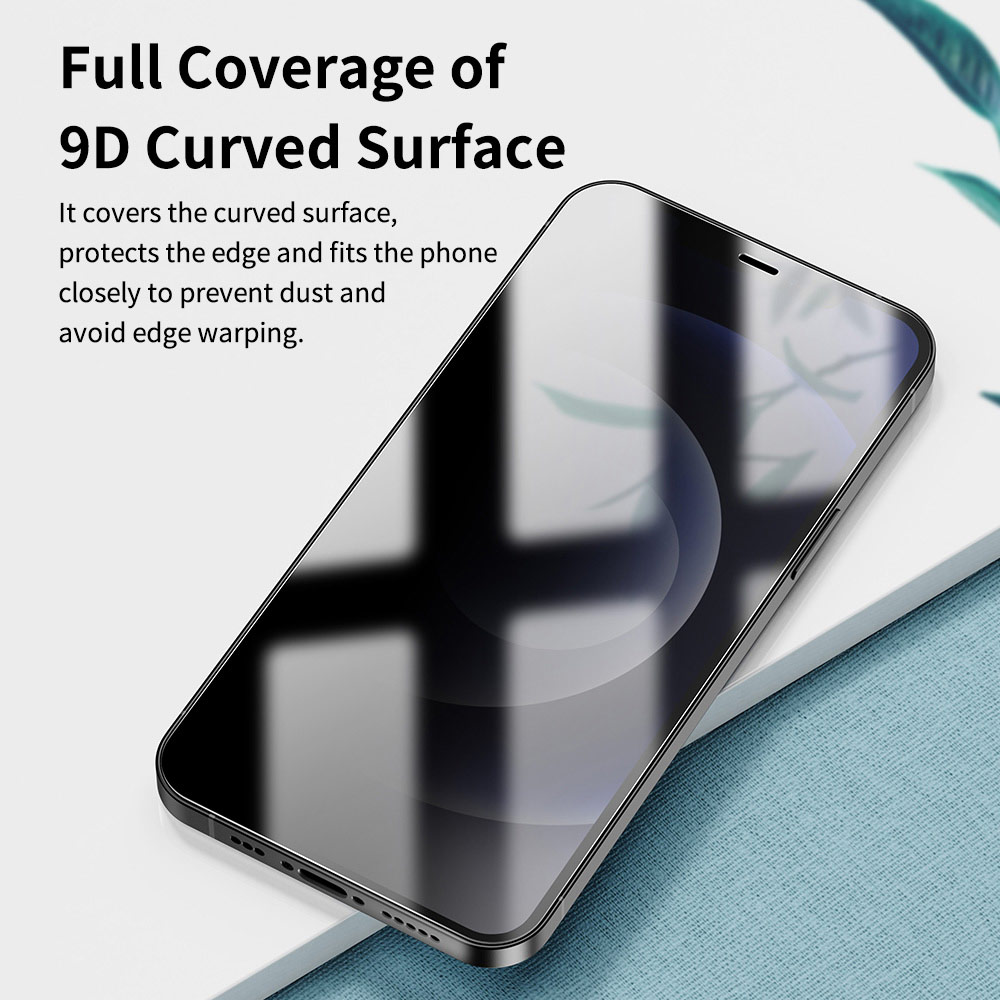 Picture of Apple iPhone 13 6.1 Screen Protector | Rock Space Custom Made Crack Proof Explosion Proof Flexible TPU Soft Screen Protector for Apple iPhone 13 Mini iPhone 13 Pro iPhone 13 Pro Max (Privacy Anti View Anti Peep Matte)