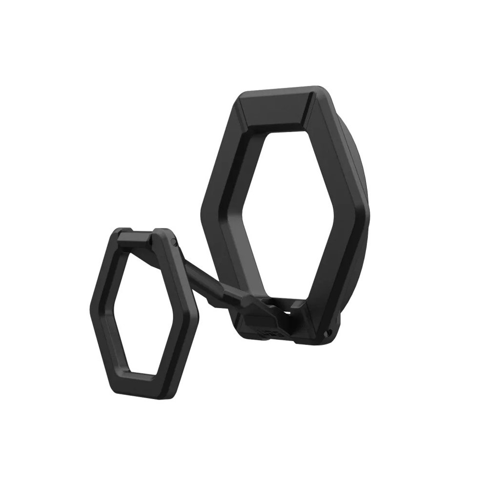 Picture of UAG Magnetic Ring Stand Holder Phone Grip and Kickstand Stand Compatible with Magsafe (Black Black)