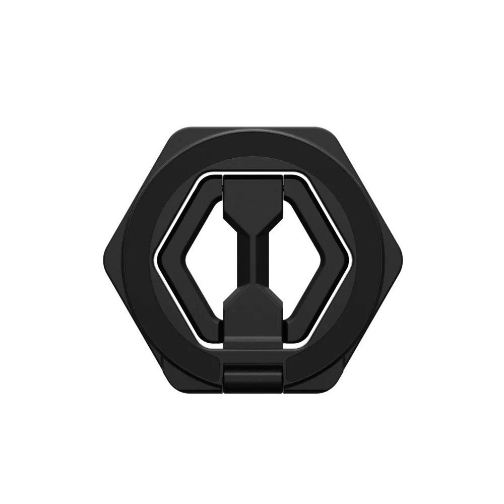 Picture of UAG Magnetic Ring Stand Holder Phone Grip and Kickstand Stand Compatible with Magsafe (Black Black)