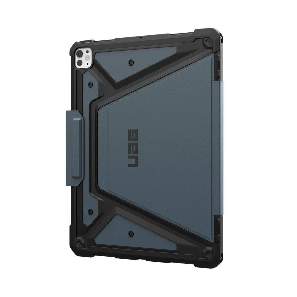 Picture of Apple iPad Pro 13 M4 2024 Case | UAG Metropolis SE Drop Protection Flip Stand Premium Case for iPad Pro 13 M4 2024 7th Gen (Cloud Blue)