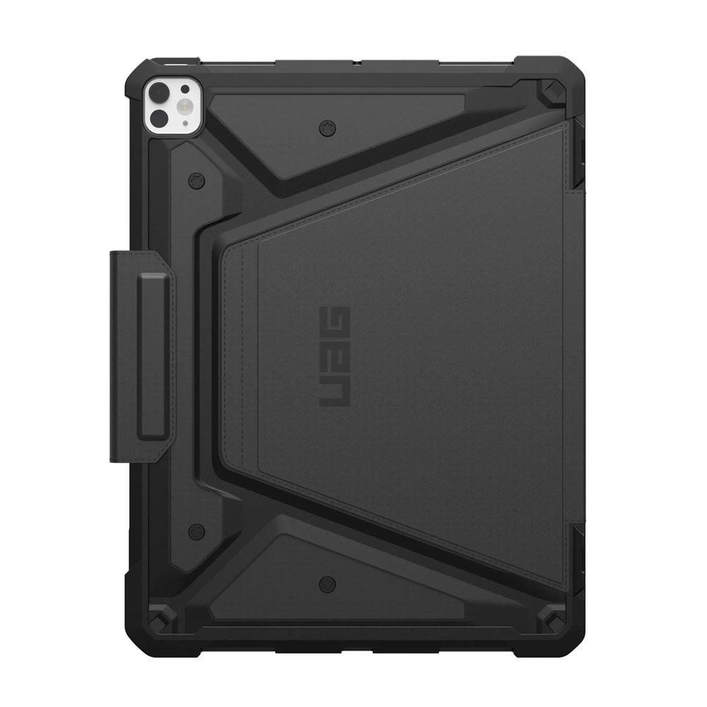 Picture of Apple iPad Pro 13 M4 2024 Case | UAG Metropolis SE Drop Protection Flip Stand Premium Case for iPad Pro 13 M4 2024 7th Gen (Black)